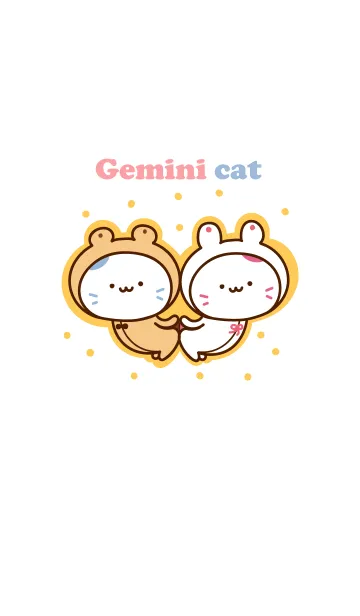 [LINE着せ替え] Gemini catの画像1