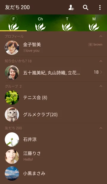 [LINE着せ替え] Nature with Greenの画像2