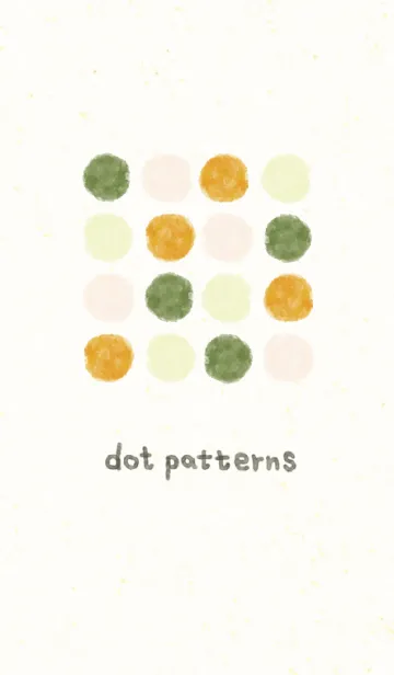 [LINE着せ替え] ドット19-水彩画-の画像1