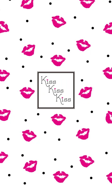 [LINE着せ替え] キス キス キス 6の画像1