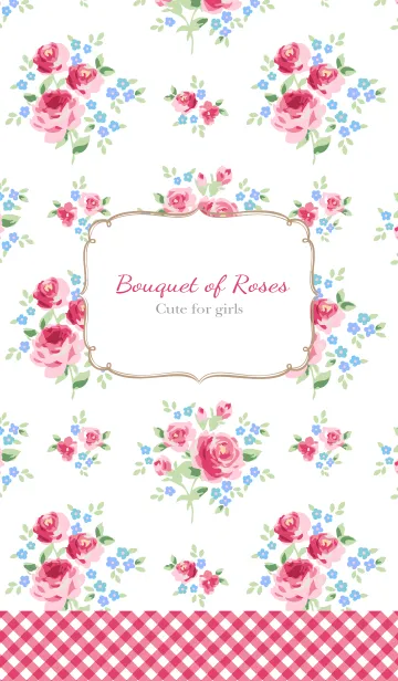 [LINE着せ替え] Bouquet of rosesの画像1