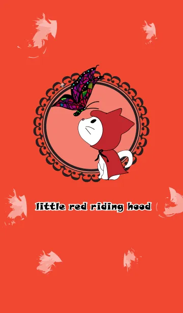 [LINE着せ替え] little red riding hood catの画像1
