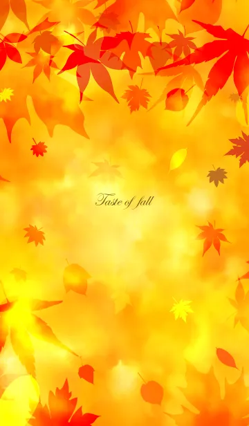 [LINE着せ替え] Taste of fallの画像1