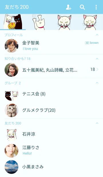 [LINE着せ替え] うちのねこの日常の画像2