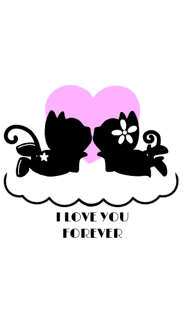 [LINE着せ替え] ♥♥I love you forever♥♥の画像1