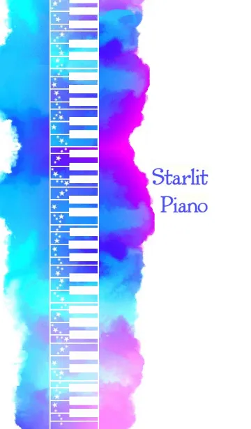 [LINE着せ替え] 星空ピアノの画像1