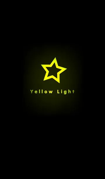 [LINE着せ替え] Yellow Lightの画像1