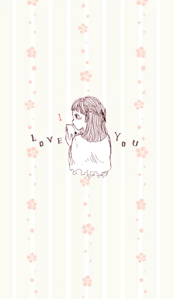 [LINE着せ替え] a love letterの画像1