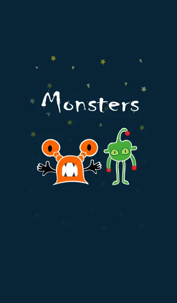 [LINE着せ替え] Little Monstersの画像1