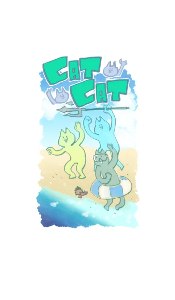 [LINE着せ替え] 猫達の画像1