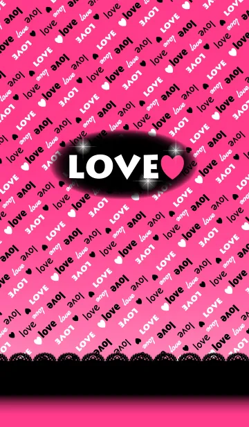 [LINE着せ替え] LOVE LOVE LOVE！の画像1