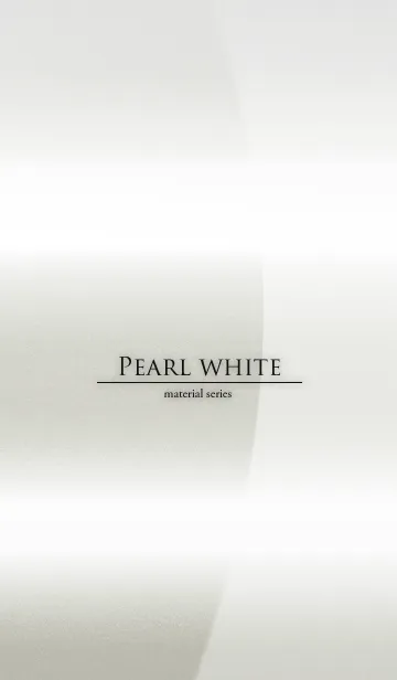 Pearl White -material series-の着せ替えメイン画像