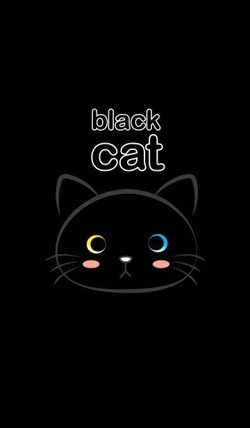 [LINE着せ替え] black-catの画像1