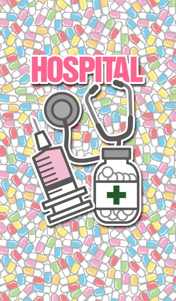 [LINE着せ替え] ホスピタルの画像1