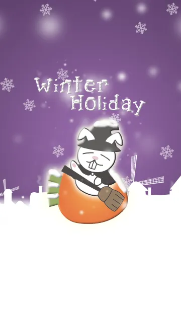 [LINE着せ替え] Winter Holidayの画像1