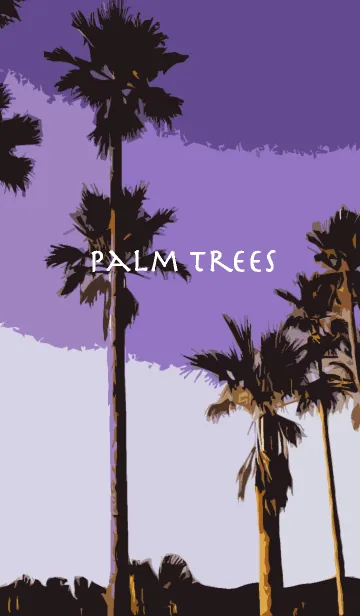 [LINE着せ替え] Palm Treesの画像1