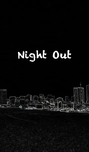 [LINE着せ替え] Night Outの画像1
