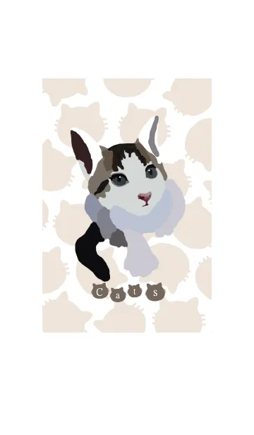 [LINE着せ替え] pupu Catの画像1