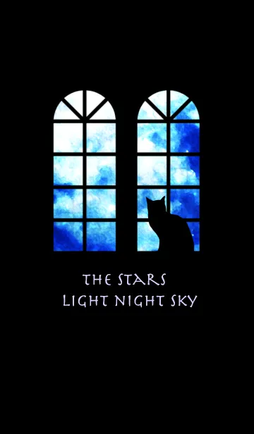 THE STARS LIGHT NIGHT SKYの着せ替えメイン画像