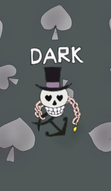 [LINE着せ替え] ダークな着せ替えの画像1