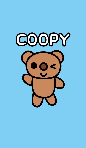 [LINE着せ替え] くまのくーぴーの画像1