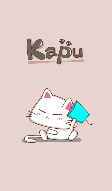 [LINE着せ替え] Kapu with friendの画像1