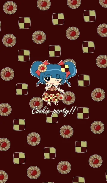 [LINE着せ替え] Cookie party！！の画像1