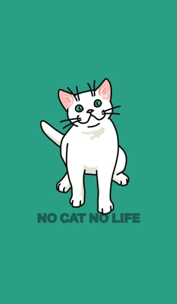 [LINE着せ替え] NO CAT NO LIFEの画像1