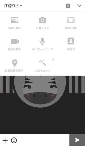 [LINE着せ替え] Zebra Zebra Zebraの画像4