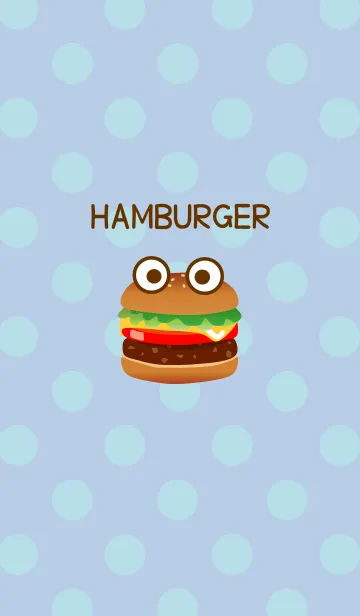 [LINE着せ替え] ハンバーガー大好きの画像1