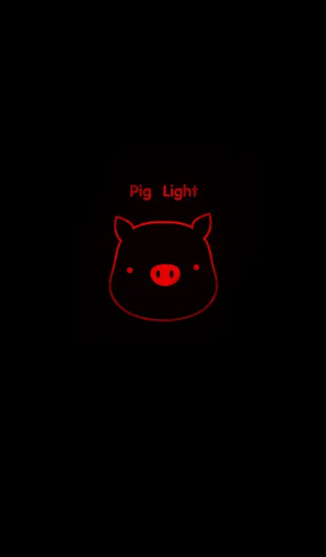 [LINE着せ替え] Pig Lightの画像1
