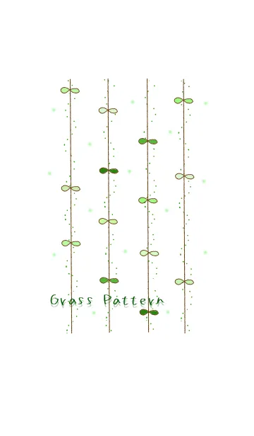 [LINE着せ替え] Grass Patternの画像1