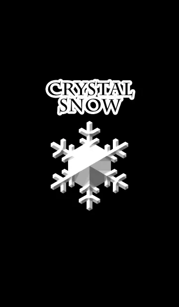 [LINE着せ替え] CRYSTAL SNOW ～SIMPLE EFFECT～の画像1