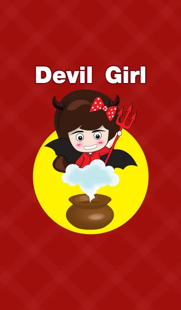 [LINE着せ替え] Devil fly girlの画像1
