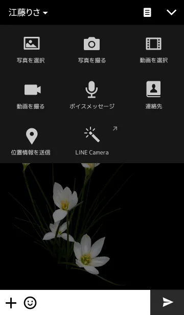 [LINE着せ替え] Rain Lily ~タマスダレ~の画像4