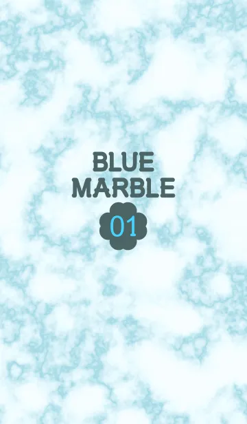 [LINE着せ替え] BLUE MARBLE 01 kaiの画像1