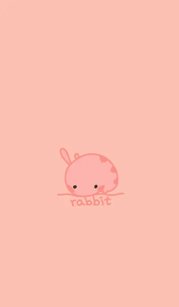 [LINE着せ替え] Rabbit (staring-2)の画像1