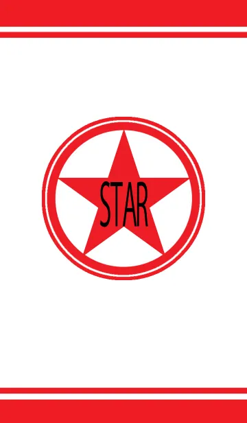 [LINE着せ替え] Red Star ☆の画像1