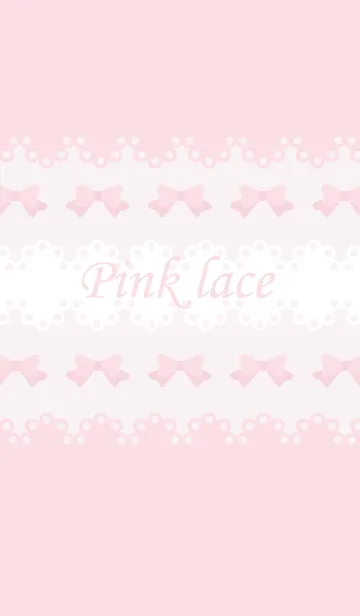 [LINE着せ替え] Pink laceの画像1