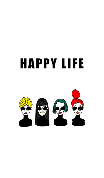 HAPPY LIFEのLINE着せ替え