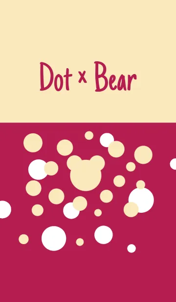 [LINE着せ替え] Dot × Bear 2の画像1
