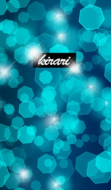 [LINE着せ替え] キラリと光るブルーの画像1