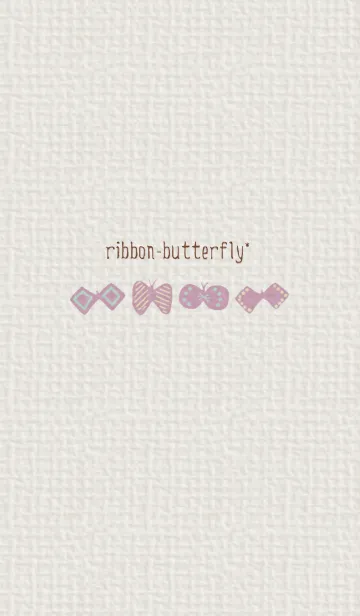 [LINE着せ替え] ribbon-butterfly*の画像1