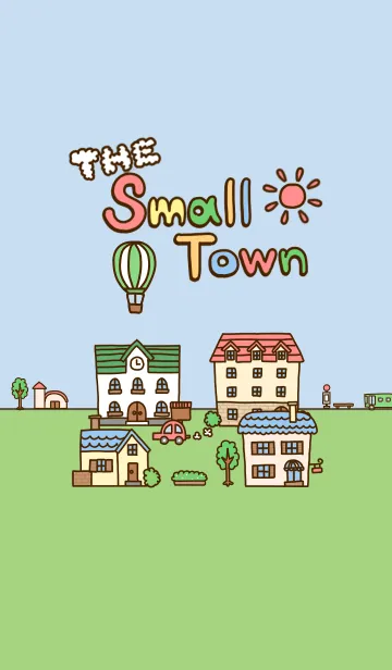 [LINE着せ替え] The Small Townの画像1