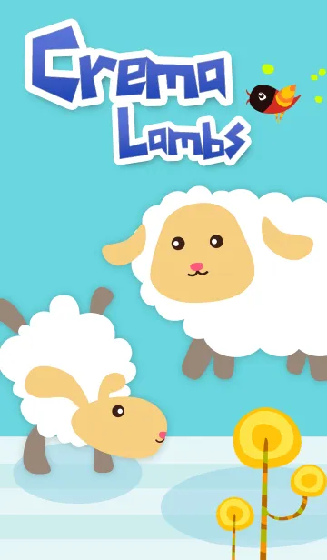 [LINE着せ替え] Crema Lambsの画像1