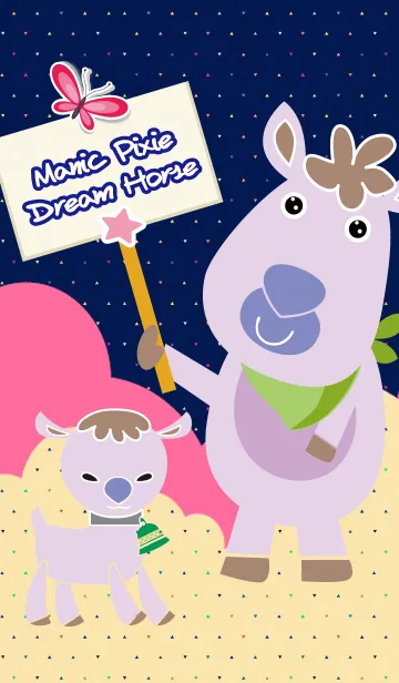 [LINE着せ替え] Manic Pixie Dream Horseの画像1