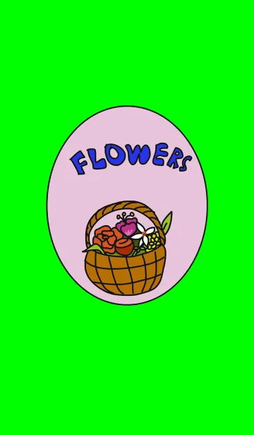 [LINE着せ替え] Many Flowers (Pink Background)の画像1