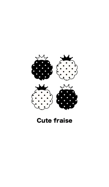 [LINE着せ替え] Cute fraiseの画像1