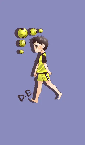 [LINE着せ替え] ドッジボールの画像1