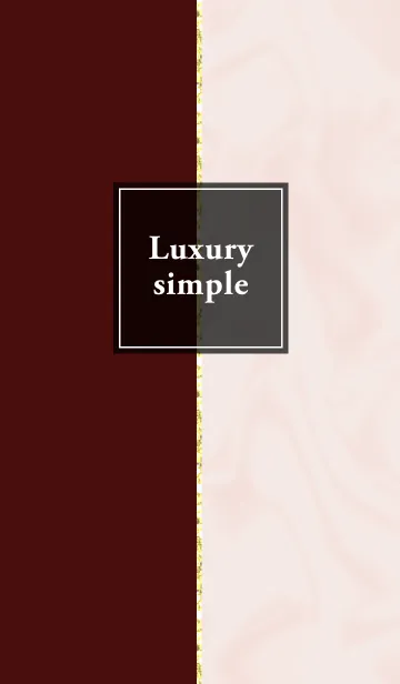 [LINE着せ替え] Luxury simpleの画像1